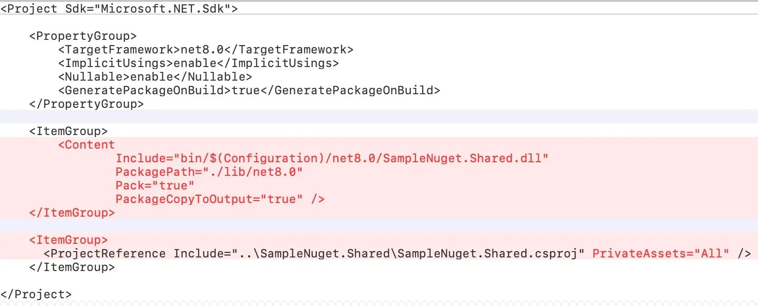 Missing dependency error